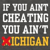 If You Aint Cheating You AinT Michigan Vector Backpack thumb 2