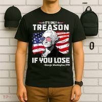 If You Aint First Youre Last Funny George Washington 4th Of July T-Shirt thumb 6