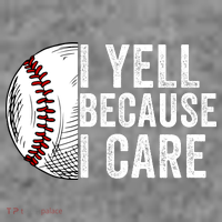 I Yell Because I Care Baseball Pride Baseball Mom Baseball Dad Baseball Parent Women's Tank Top thumb 5