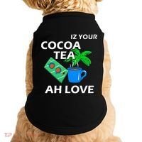 Iz Your Cocoa Tea Ah Love Doggie Tank thumb 0