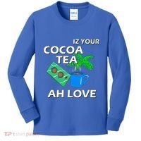 Iz Your Cocoa Tea Ah Love Kids Long Sleeve Shirt thumb 0