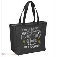 If You Can Read This My Invisibility Cloak Isn't Working Fun Tote Bag thumb 2