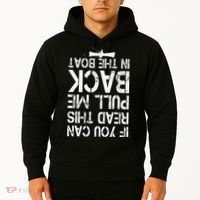 If You Can Read This Pull Me Back In The Boat Funny Fishing Hoodie thumb 2