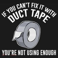 If You Can't Fix It With Duct Tape Funny Gift Women's Hoodie thumb 2