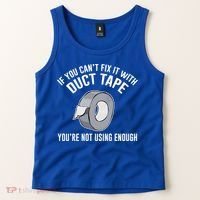 If You Can't Fix It With Duct Tape Funny Gift Tank Top thumb 2
