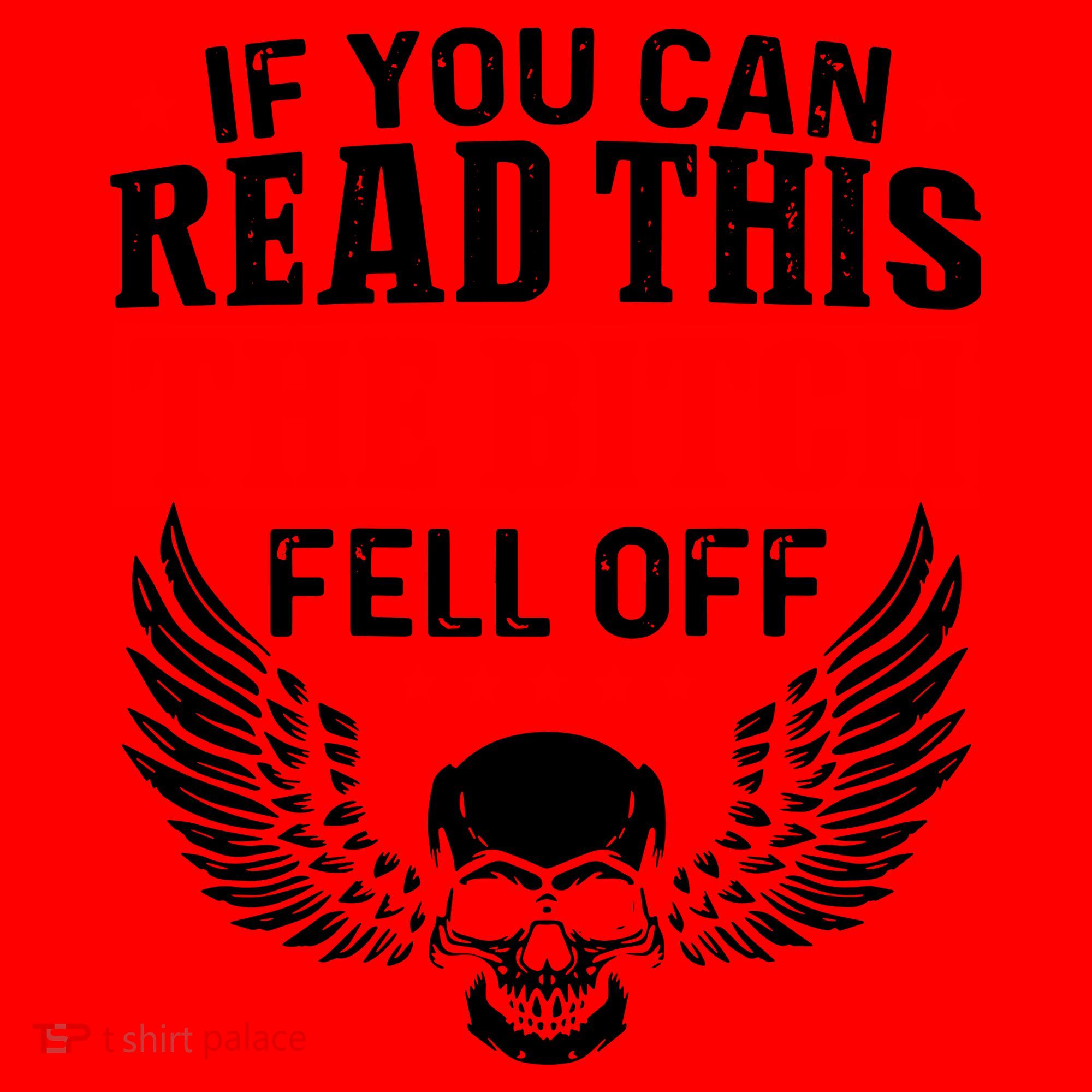 If You Can Read This The Bitch Fell Off Biker Santa Hat