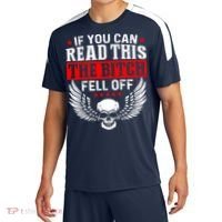 If You Can Read This The Bitch Fell Off Biker Sport-Tek Competitor United Soccer Jersey thumb 0