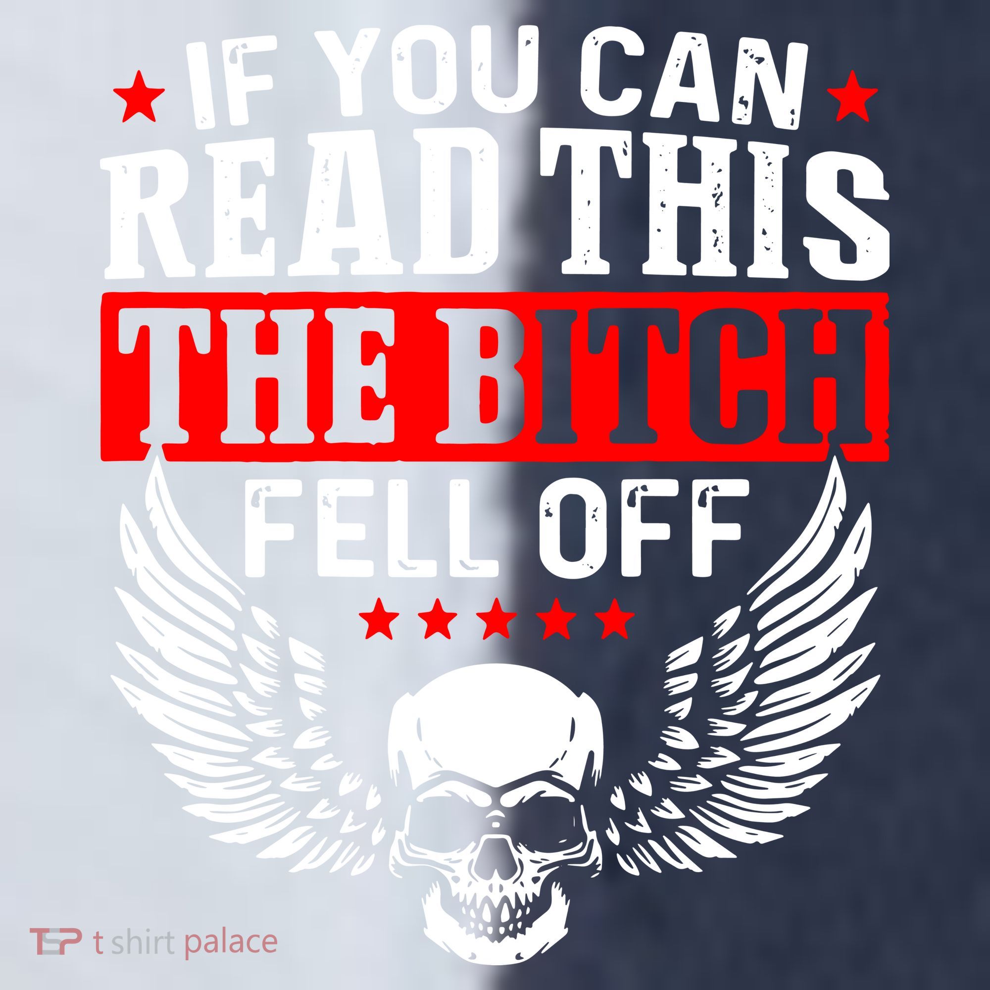 If You Can Read This The Bitch Fell Off Biker Sport-Tek Competitor United Soccer Jersey