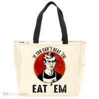 If You Can Beat Em Eat Em Jeffrey Dahmer Tote Bag thumb 0