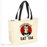 If You Can Beat Em Eat Em Jeffrey Dahmer Tote Bag thumb 2