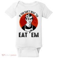 If You Can Beat Em Eat Em Jeffrey Dahmer Baby Bodysuit thumb 0