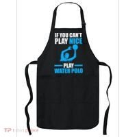if you can't play nice play water polo swimming Apron thumb 0