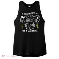 If You Can Read This My Invisibility Cloak Isn't Working Fun Ladies PosiCharge Tri-Blend Wicking Tank thumb 0