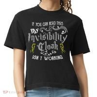 If You Can Read This My Invisibility Cloak Isn't Working Fun Comfort Colors Boxy T-Shirt thumb 0