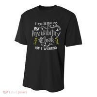 If You Can Read This My Invisibility Cloak Isn't Working Fun Youth Performance Sprint T-Shirt thumb 0