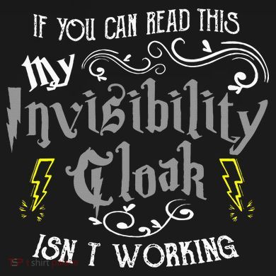 If You Can Read This My Invisibility Cloak Isn't Working Fun Ornament
