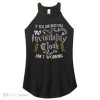 If You Can Read This My Invisibility Cloak Isn't Working Fun Women's Perfect Tri Rocker Tank thumb 0