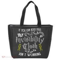 If You Can Read This My Invisibility Cloak Isn't Working Fun Tote Bag thumb 0