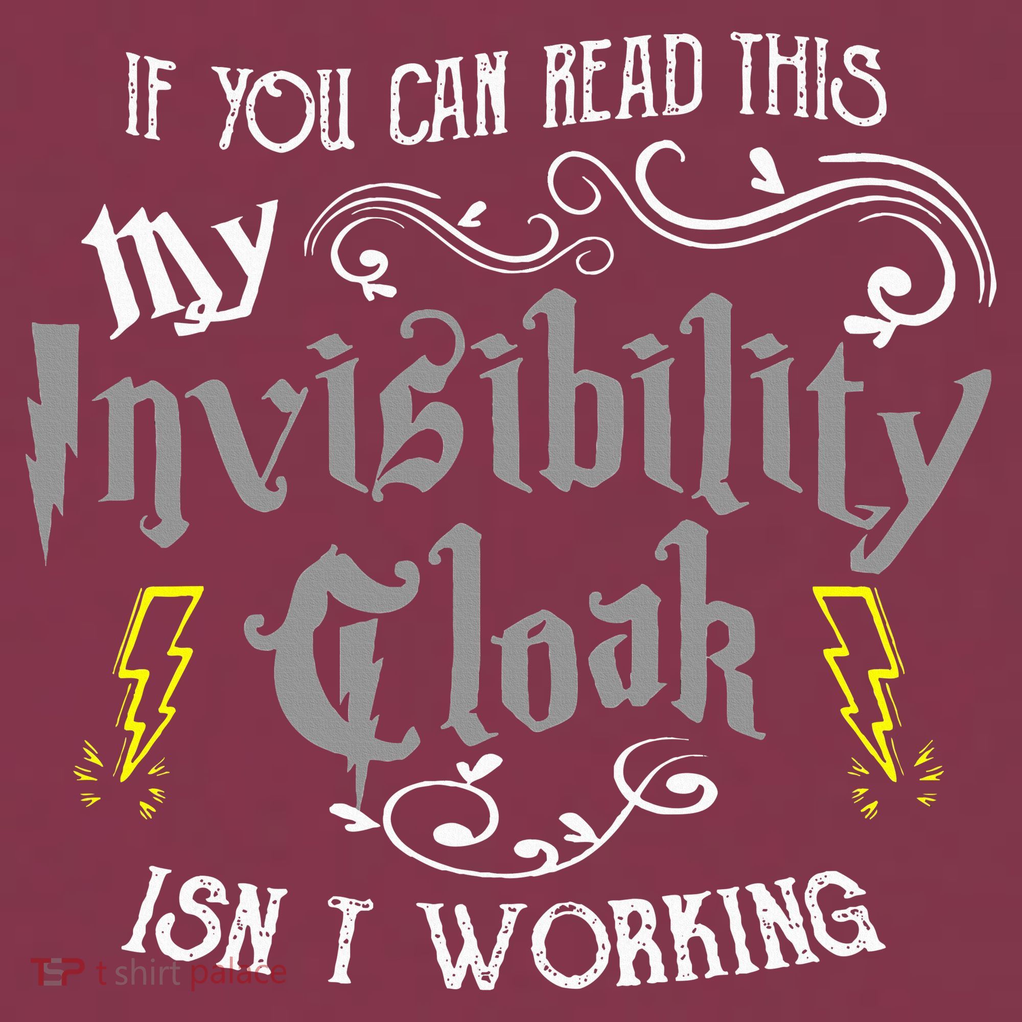 If You Can Read This My Invisibility Cloak Isn't Working Fun 16oz Travel Tumbler