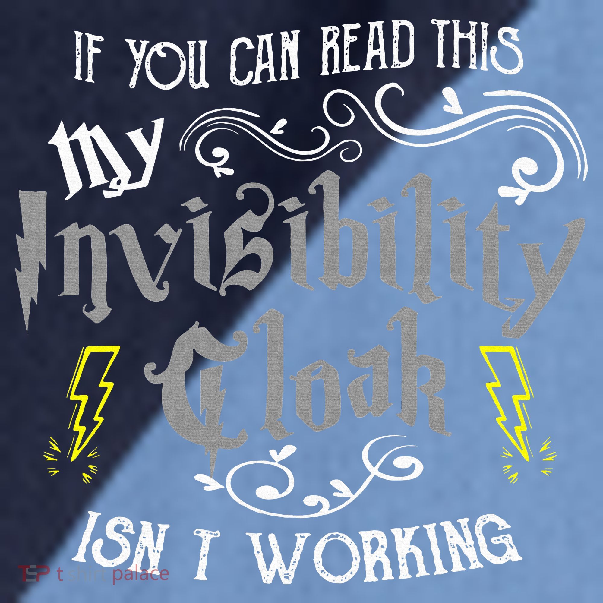 If You Can Read This My Invisibility Cloak Isn't Working Fun Raglan Baseball Sleeve Shirt