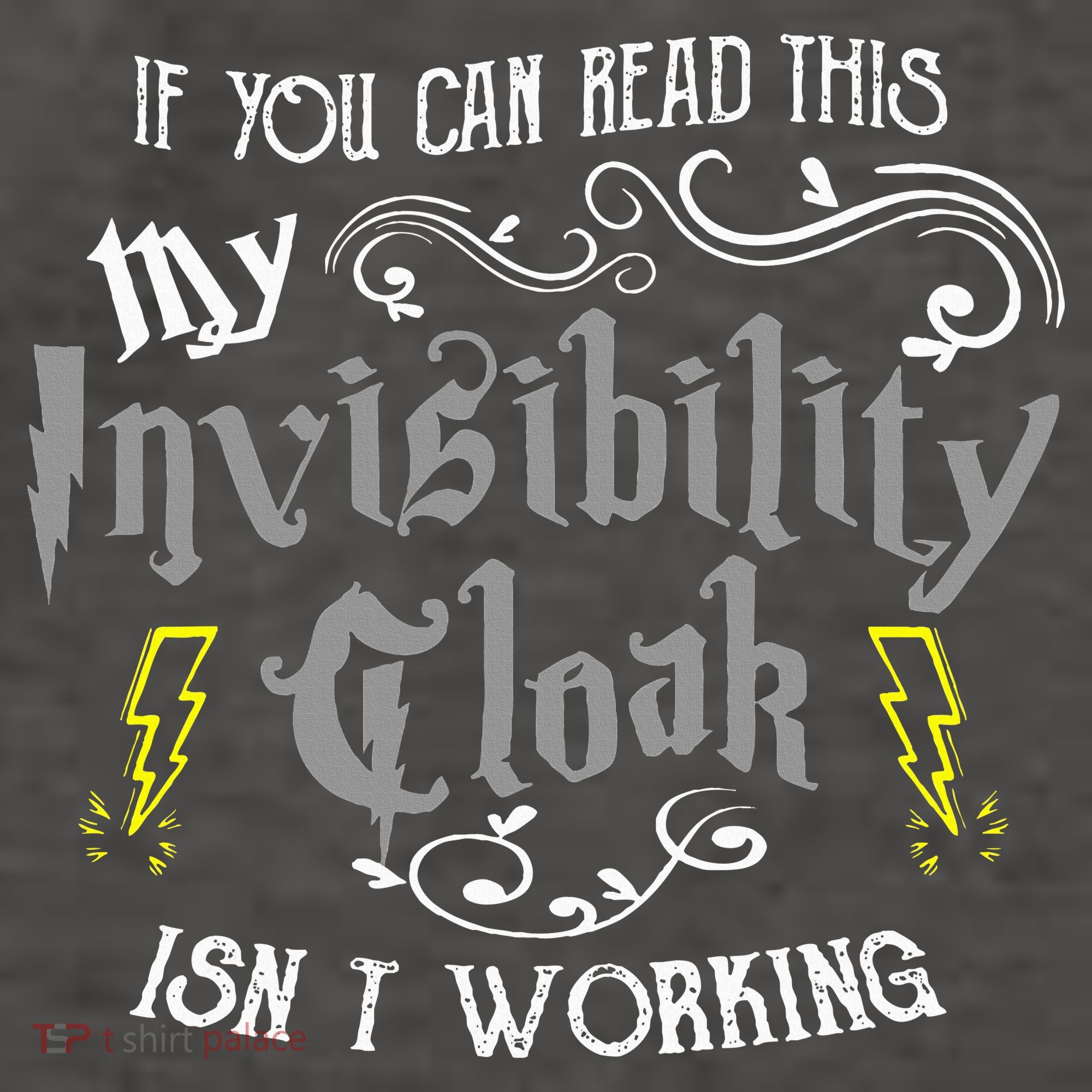 If You Can Read This My Invisibility Cloak Isn't Working Fun Vector Backpack