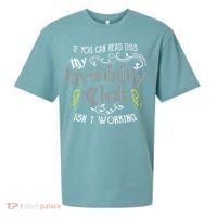 If You Can Read This My Invisibility Cloak Isn't Working Fun Sueded Cloud Jersey T-Shirt thumb 0