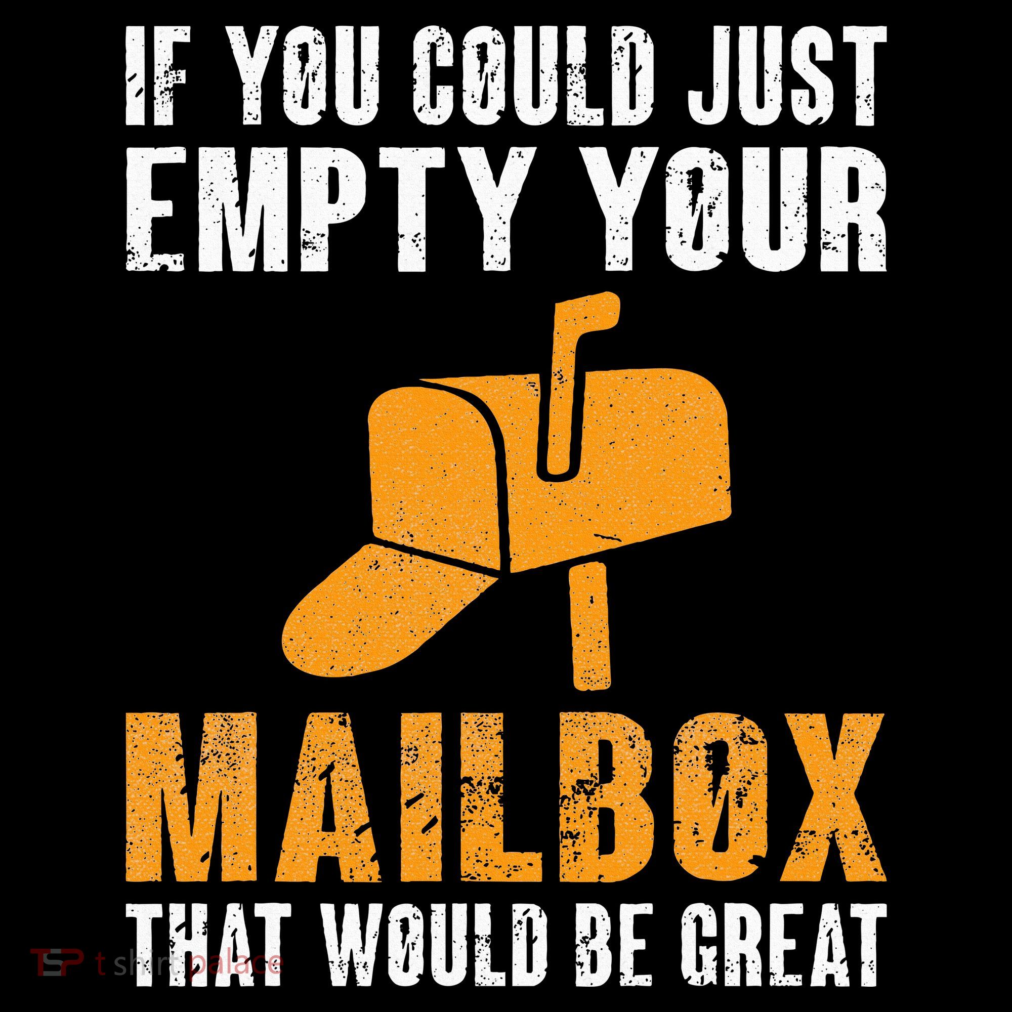 If You Could Just Empty Your Mailbox Funny Postal Employee Mousepad