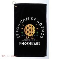 If You Can Read This Thank The Phoenicians Reading Golf Towel thumb 0