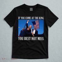 If You Come At The King You Best Not Miss T-Shirt thumb 5