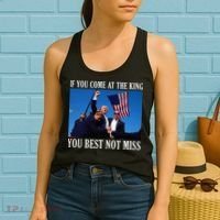 If You Come At The King You Best Not Miss Women's Tank Top thumb 2