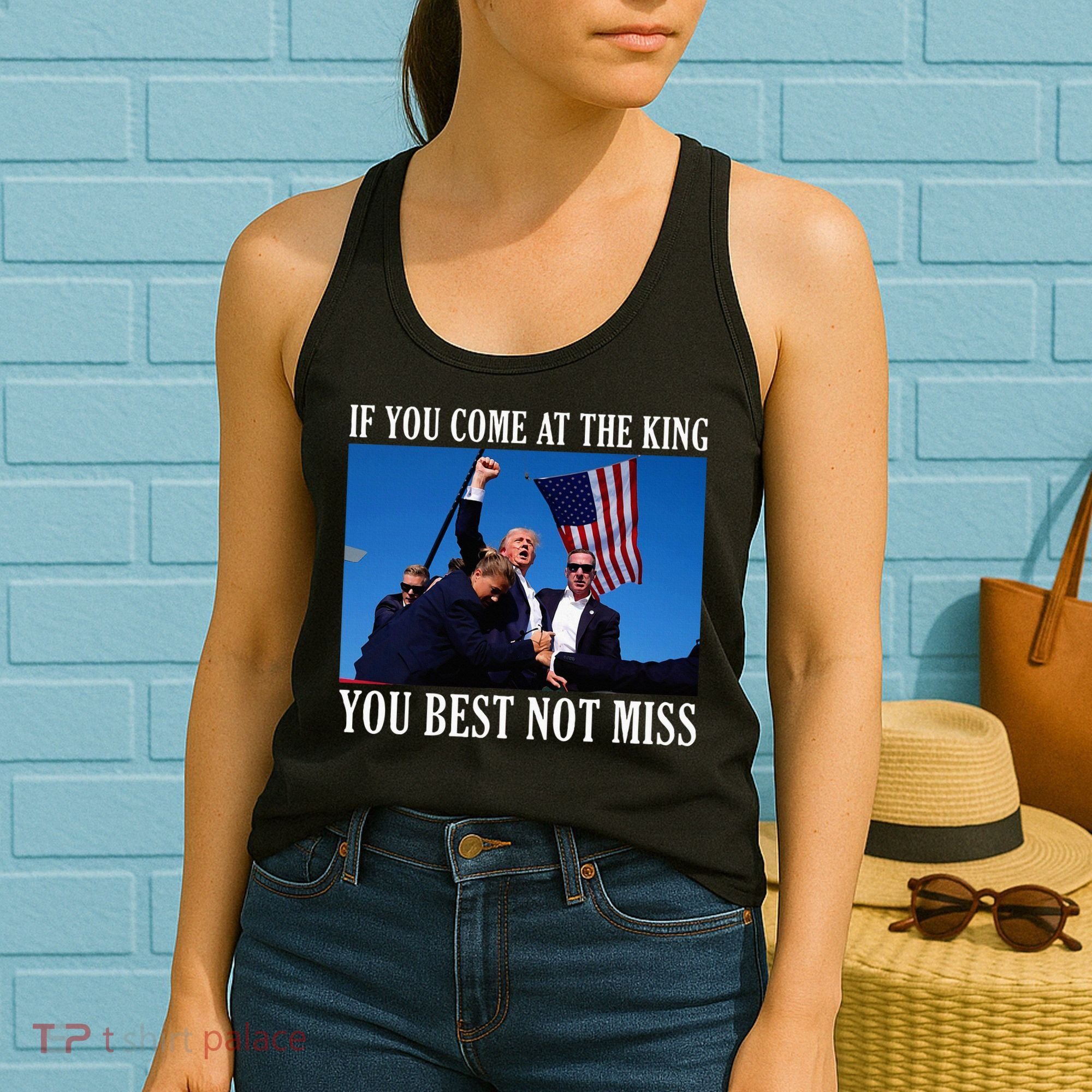 If You Come At The King You Best Not Miss Women's Tank Top