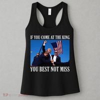 If You Come At The King You Best Not Miss Women's Tank Top thumb 3
