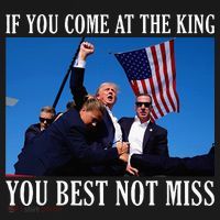 If You Come At The King You Best Not Miss Baby Bodysuit thumb 2