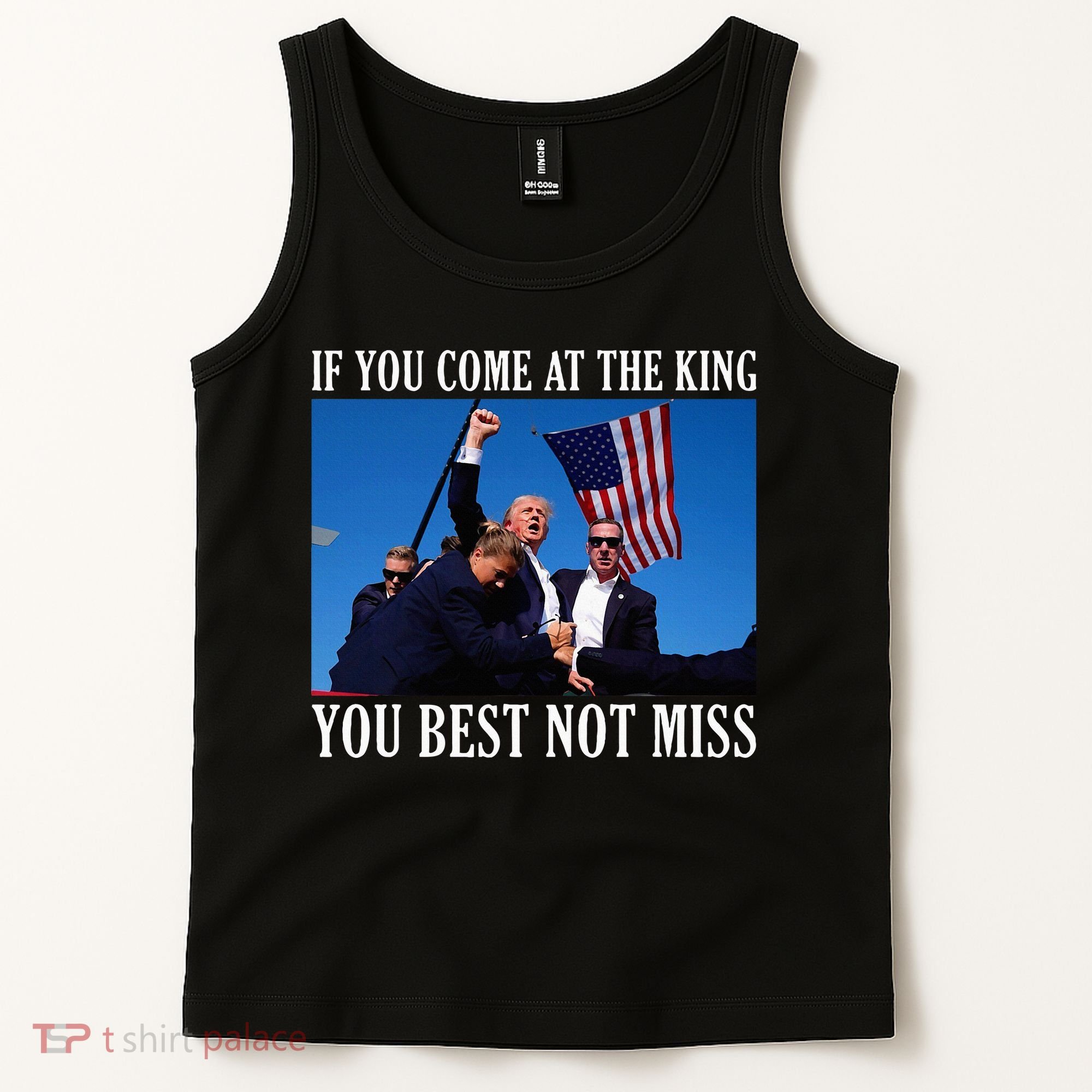 If You Come At The King You Best Not Miss Tank Top
