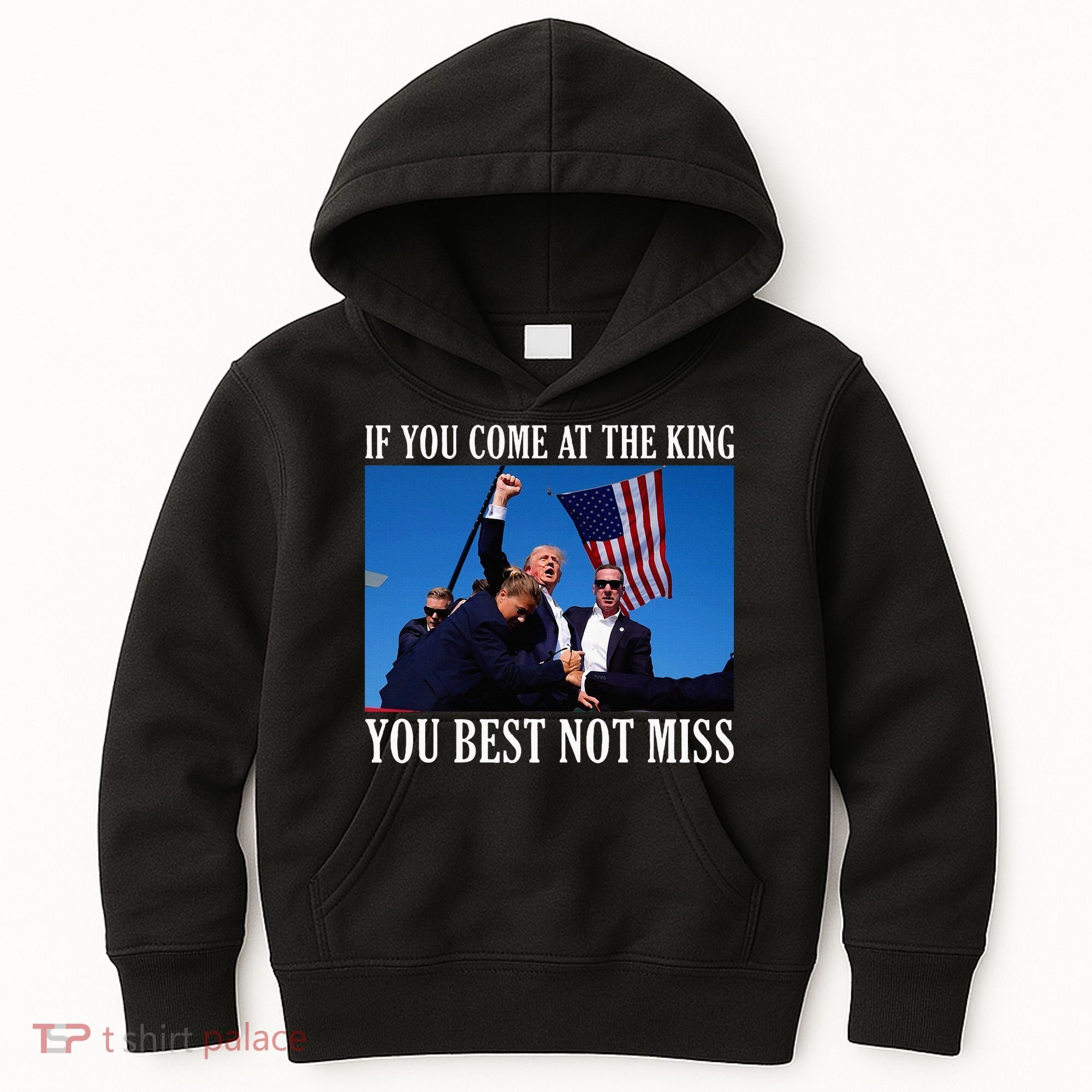 If You Come At The King You Best Not Miss Kids Hoodie