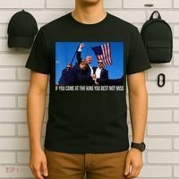 If You Come At The King You Best Not Miss Trump T-Shirt thumb 6