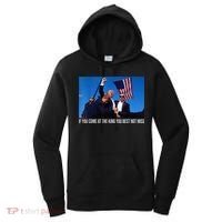 If You Come At The King You Best Not Miss Trump Women's Hoodie thumb 0