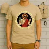 If You Dont Sin Jesus Died For Nothing Funny Christ Sinner T-Shirt thumb 6