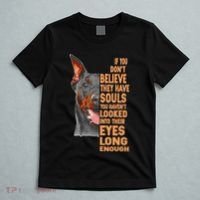 If you don't believe they have souls Doberman lover gift T-Shirt thumb 5