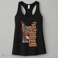 If you don't believe they have souls Doberman lover gift Women's Tank Top thumb 3