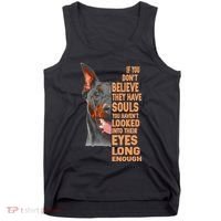 If you don't believe they have souls Doberman lover gift Tank Top thumb 0
