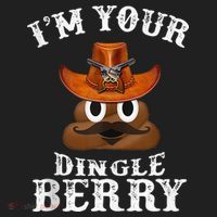 Im Your Dingleberry Western Cowboy Poo Turd Funny Beanie thumb 2