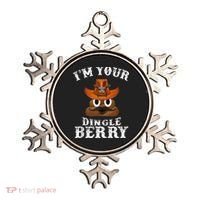 Im Your Dingleberry Western Cowboy Poo Turd Funny Ornament thumb 0