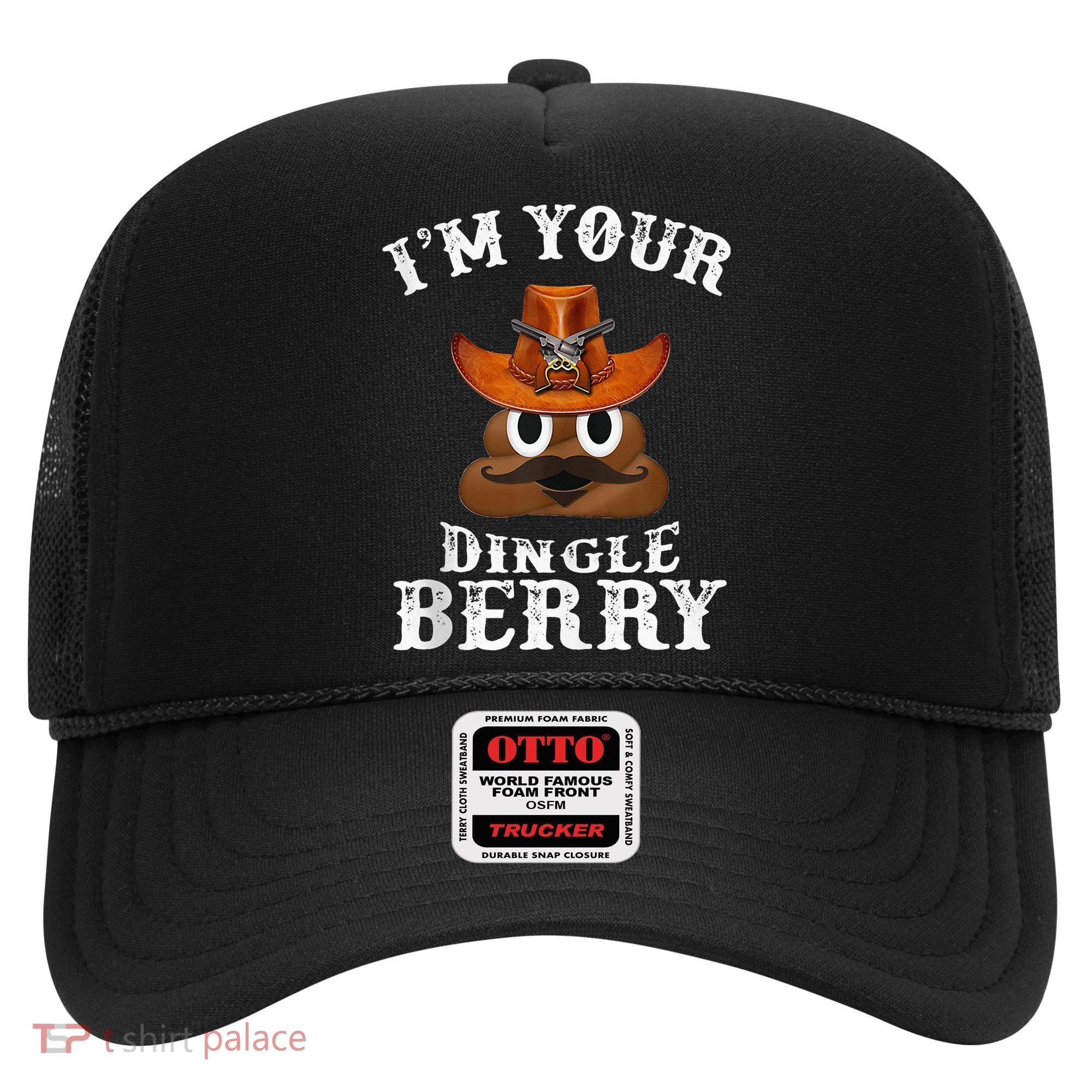 Im Your Dingleberry Western Cowboy Poo Turd Funny Hat