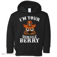 Im Your Dingleberry Western Cowboy Poo Turd Funny Toddler Hoodie thumb 0