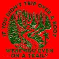 If You DidnT Trip Over A Root Were You Even On Trail Santa Hat thumb 1