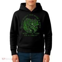 If You DidnT Trip Over A Root Were You Even On Trail Kids Hoodie thumb 4