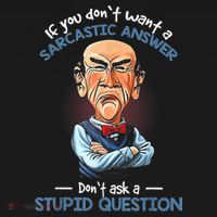 If You Don't Want A Sarcastic Answer Don't Ask A Stupid T-Shirt thumb 7
