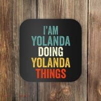 IM Yolanda Doing Yolanda Things Coaster thumb 0