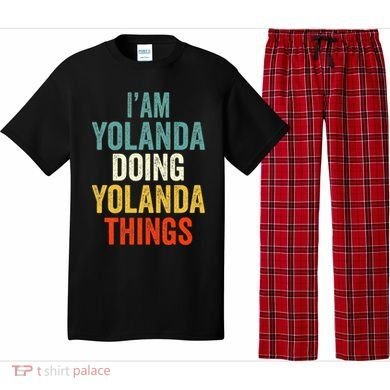 IM Yolanda Doing Yolanda Things Pajama Set